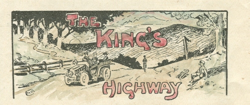 Local_BRA-JAC. The Bradford Jackdaw. The  King's Highway, heading, vol.1., no.1